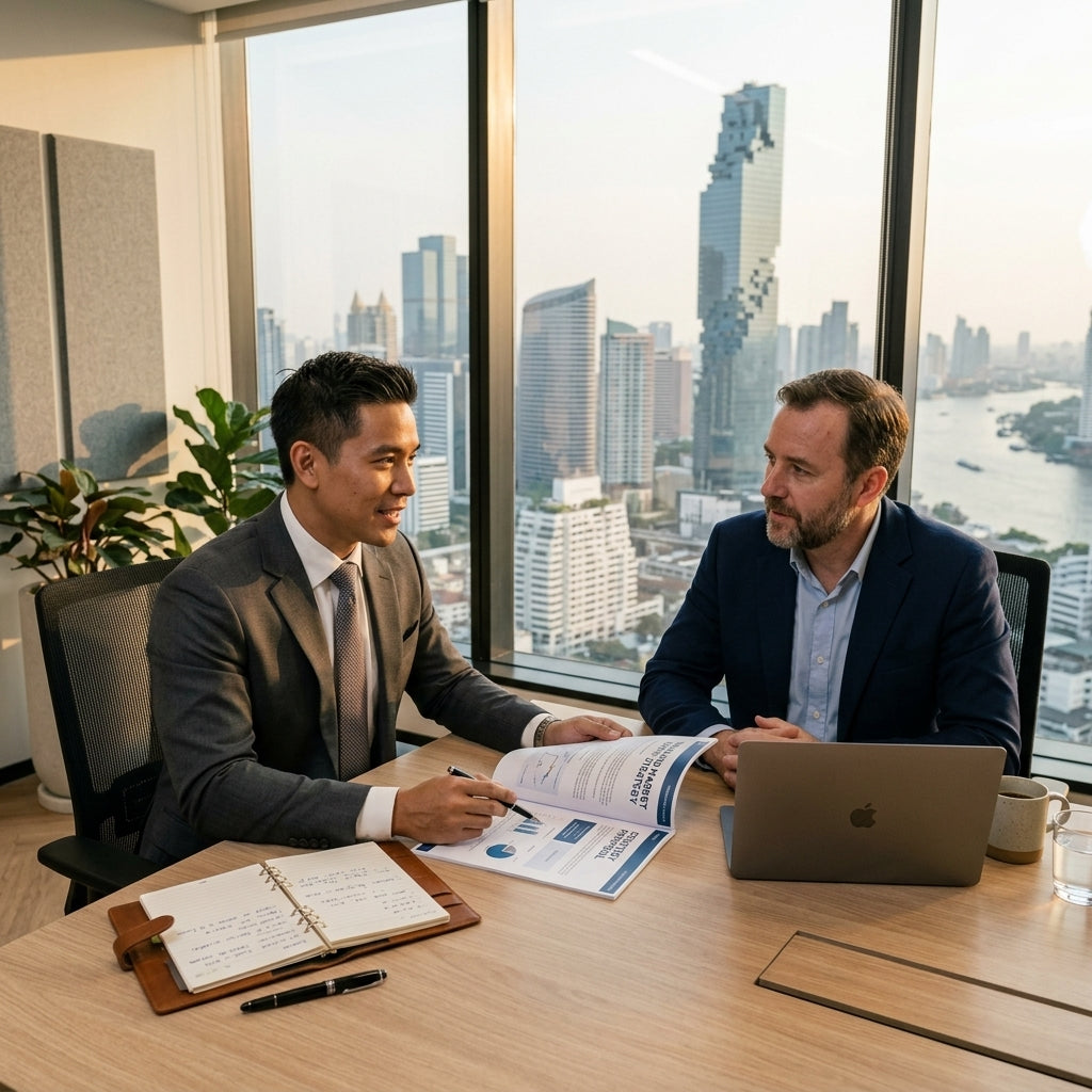 Business advisory service for foreign business owners in Bangkok, Thailand