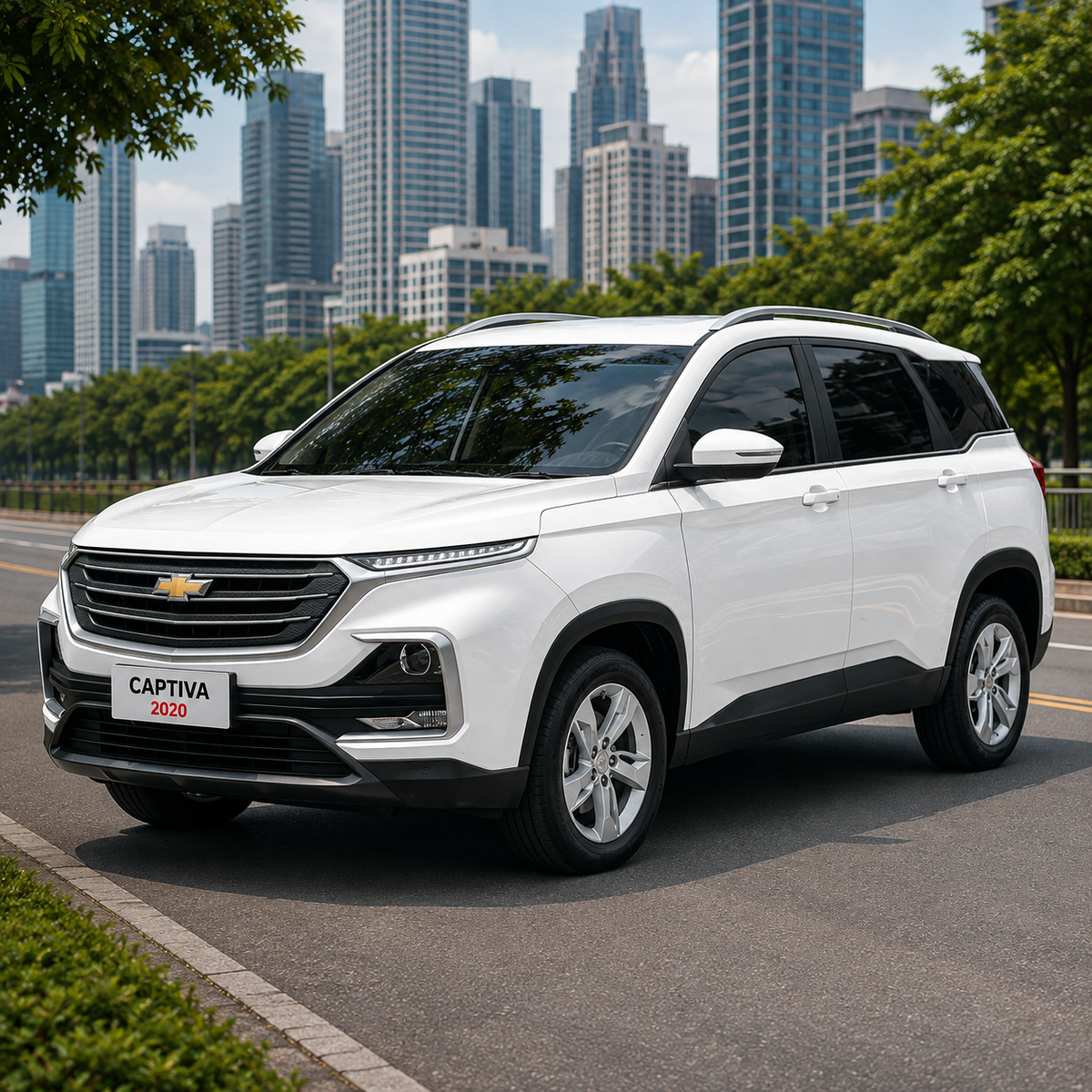 Chevrolet Captiva 2020 SUV rental in Bangkok, Thailand