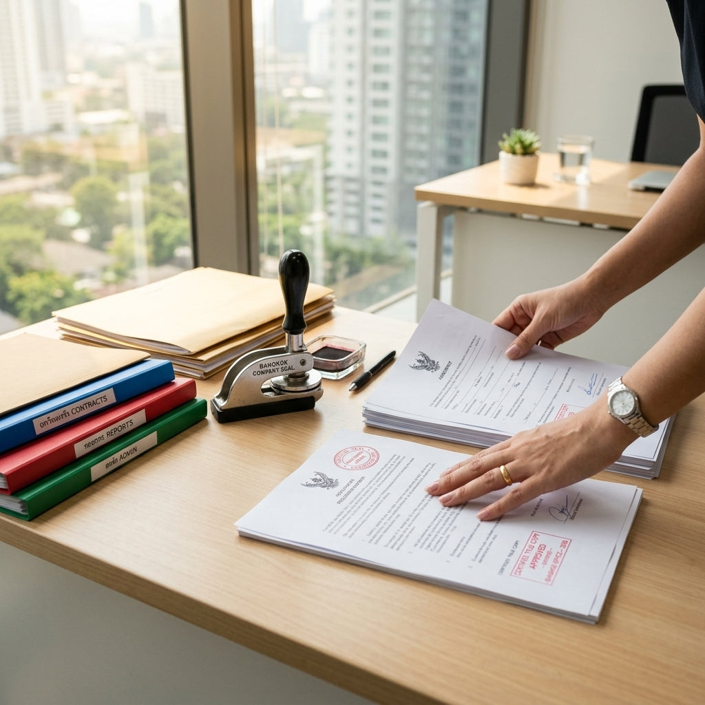 Corporate compliance service for Thai companies in Bangkok