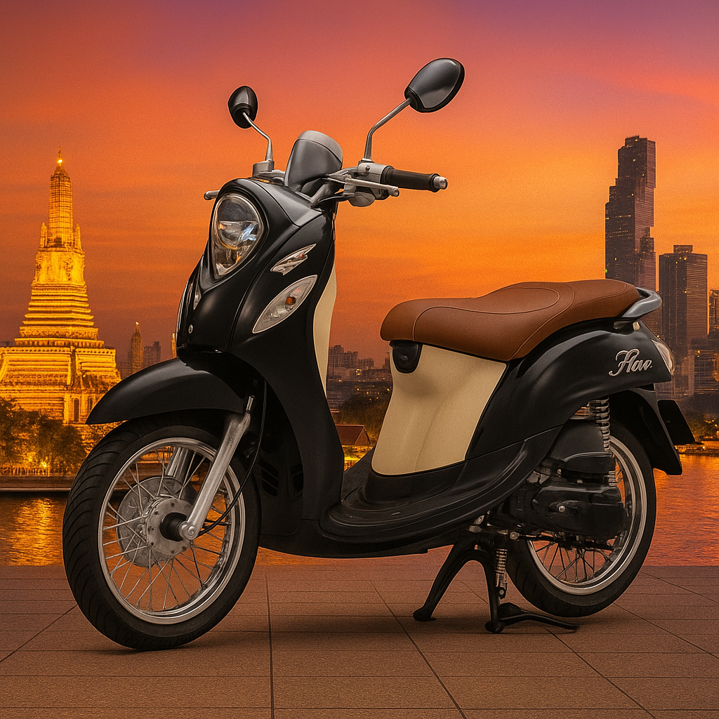 Scooter Fino 115cc, Thailand, bangkok rental 
