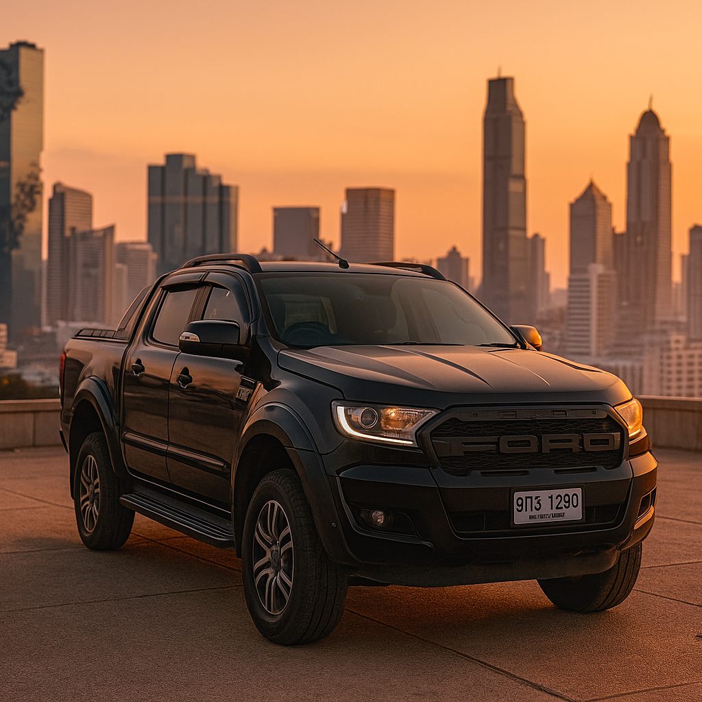 Rent Ford Ranger car in Bangkok, Thailand