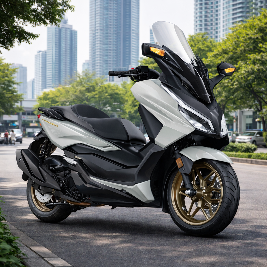 Forza 350cc 2024 motorbike rent in Bangkok, Thailand