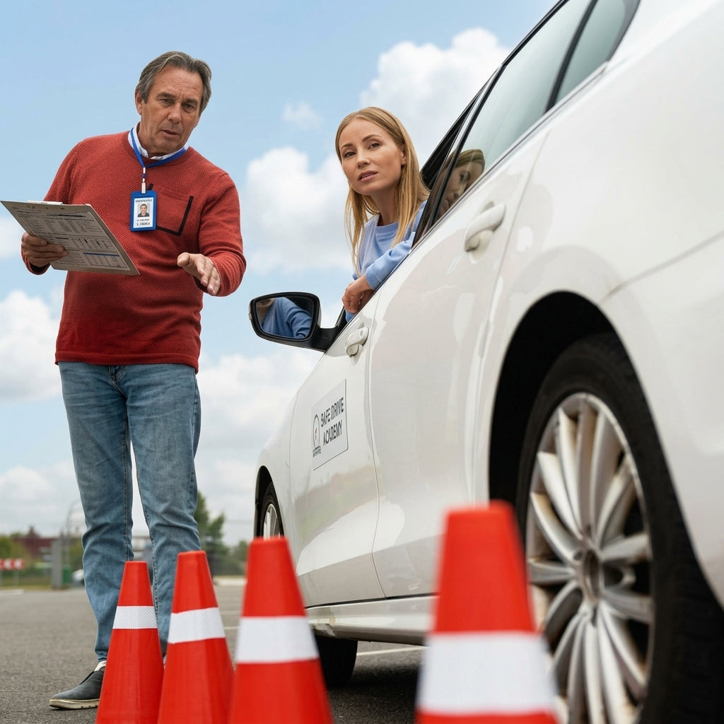 Car driving lessons for foreigners in Bangkok, Thailand