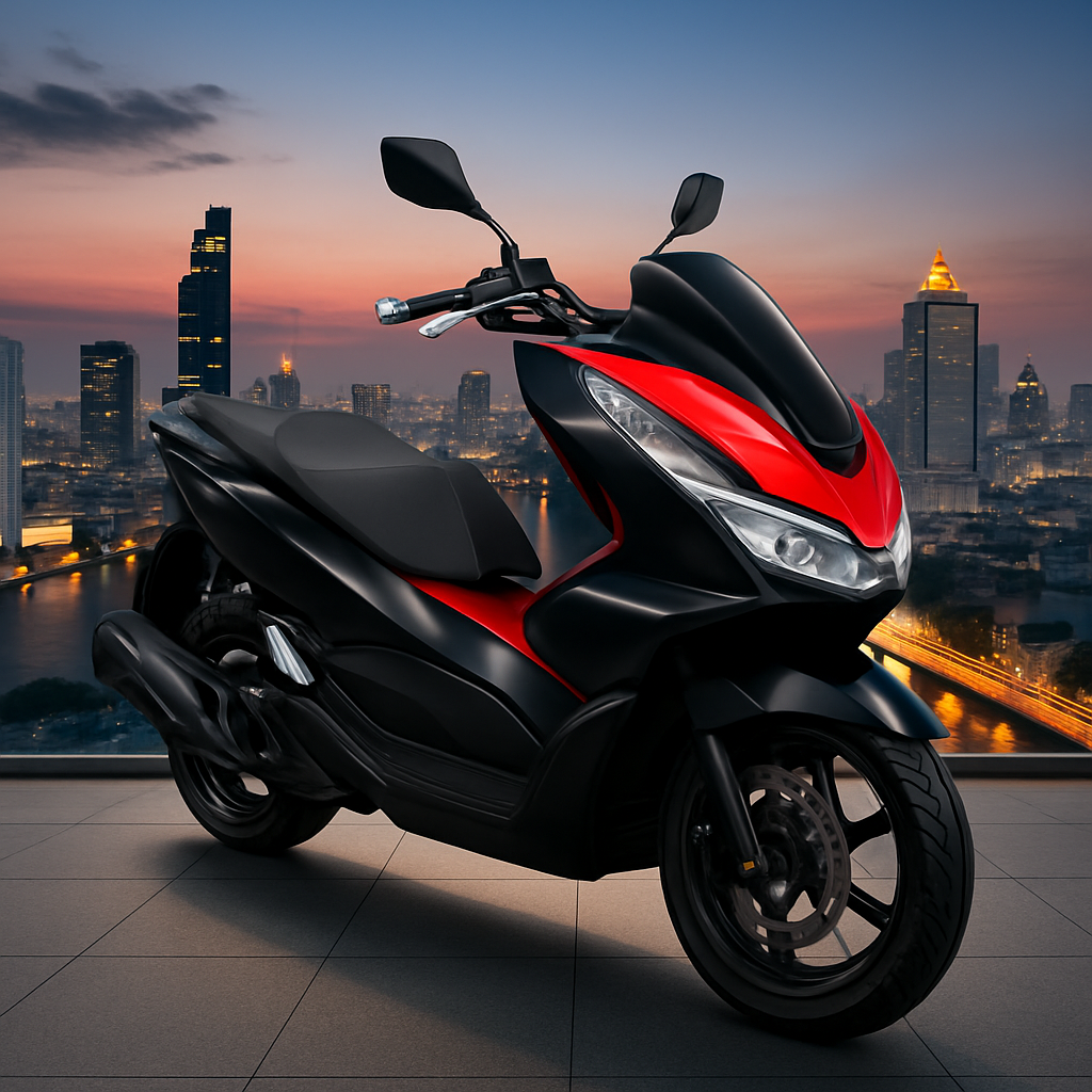 Rent Honda PCX 150cc motorbike in Bangkok, Thailand