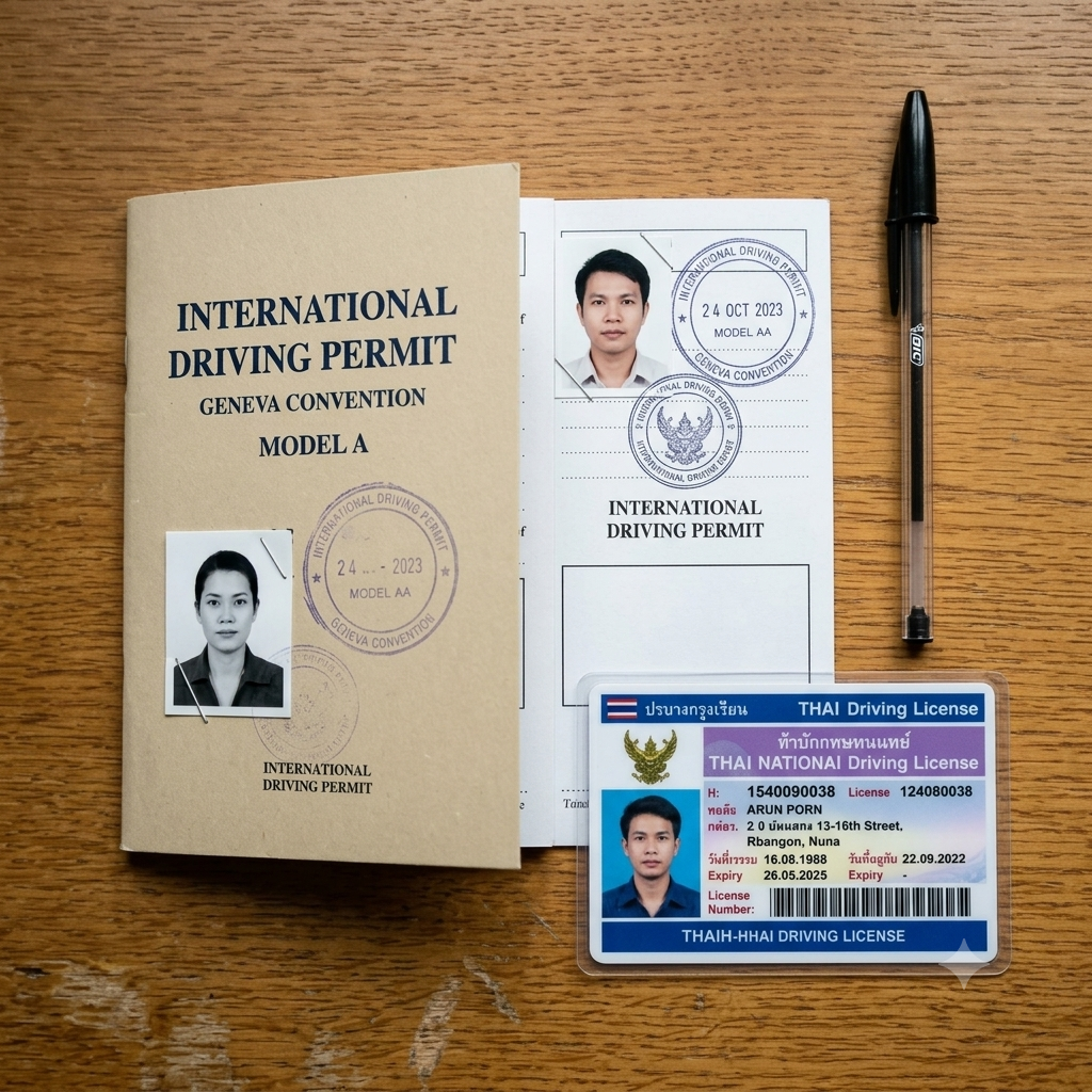 International Drivers Permit for foreigners living in Thailand, Bangkok