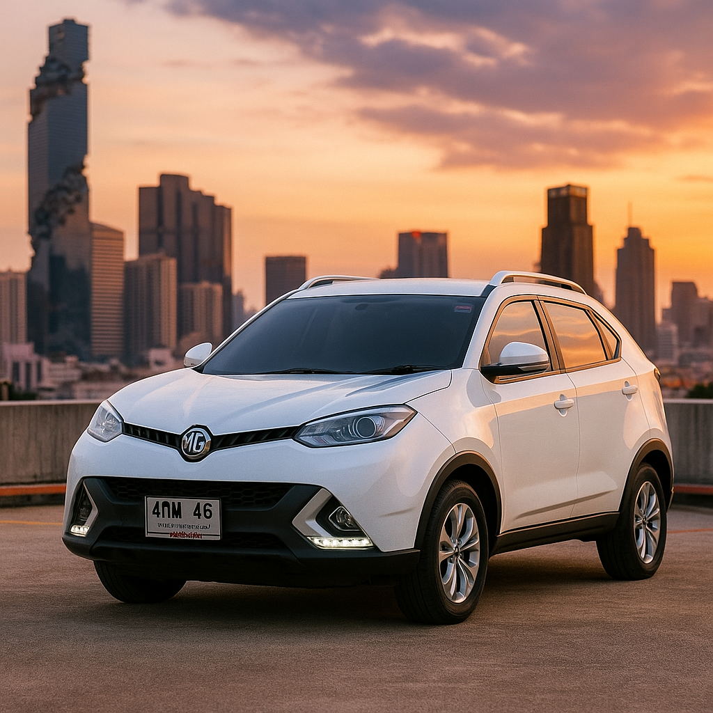 Rent MG GS car in Bangkok, Thailand