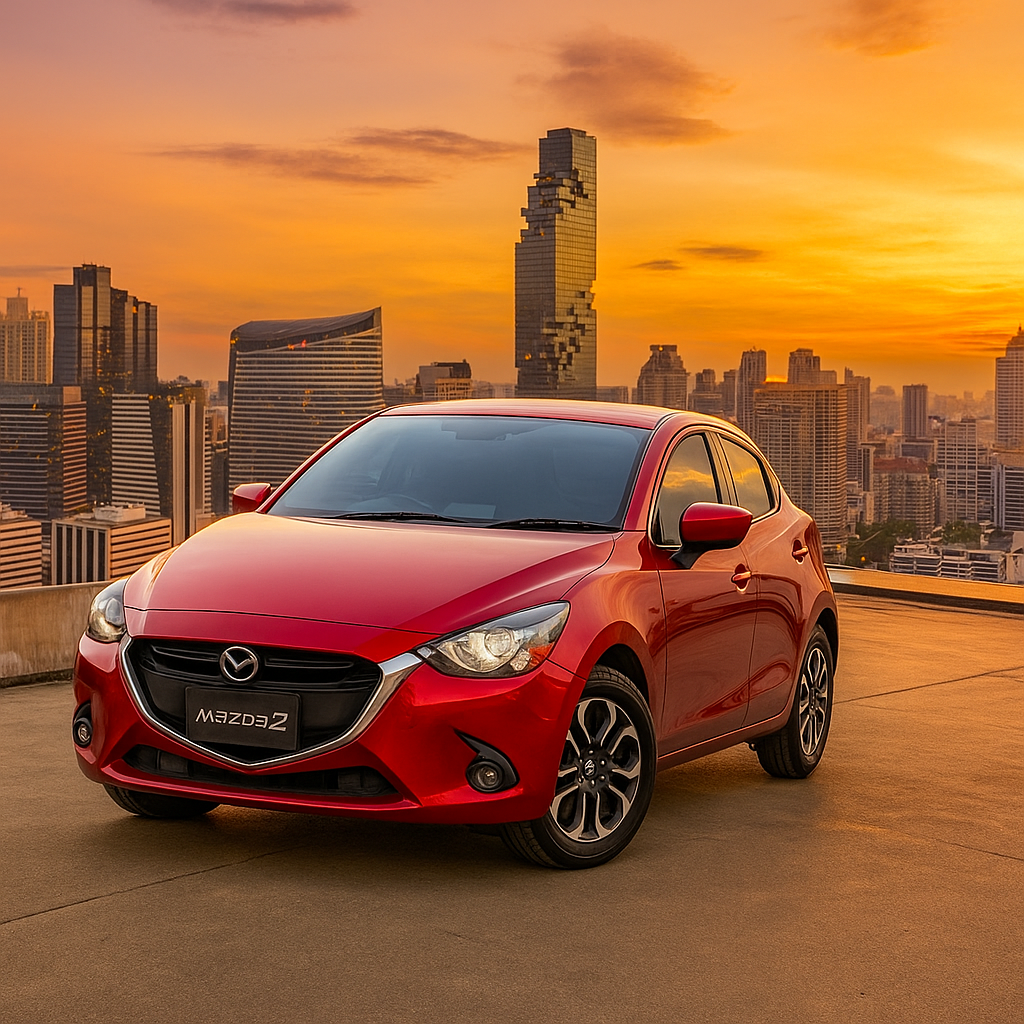 Rent Mazda2 Hatchback  car in Bangkok, Thailand