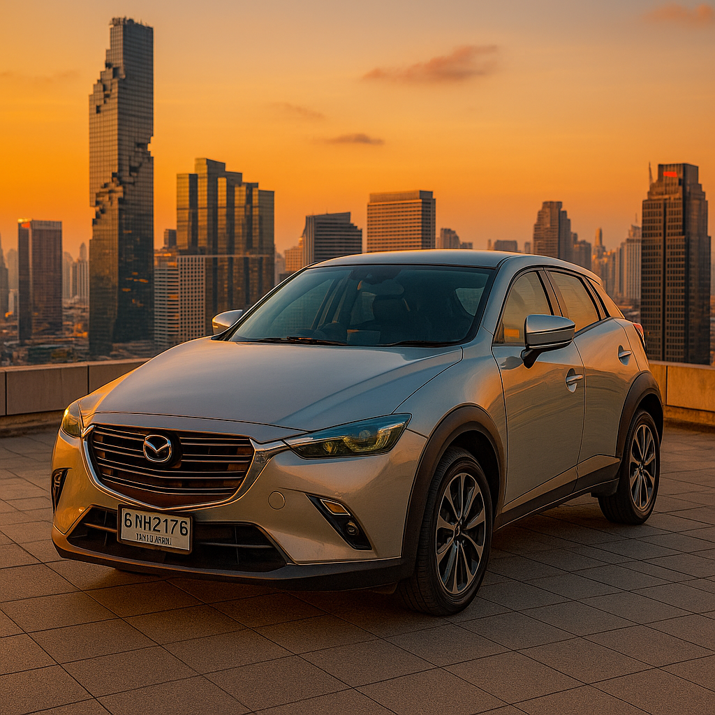 Rent Mazda CX-3 car in Bangkok, Thailand