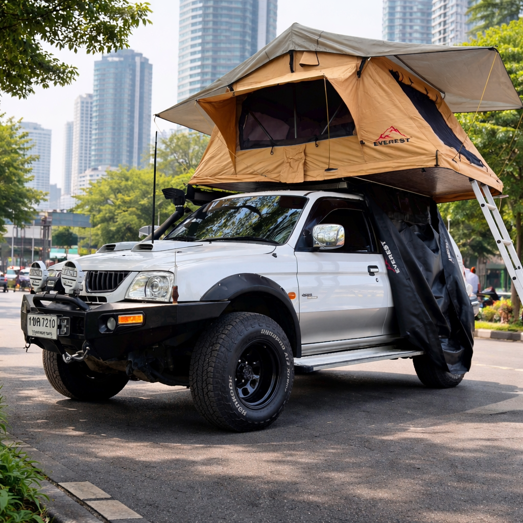 Mitsubishi Strada (G-Wagon style) – Camper / Off-Road Setup