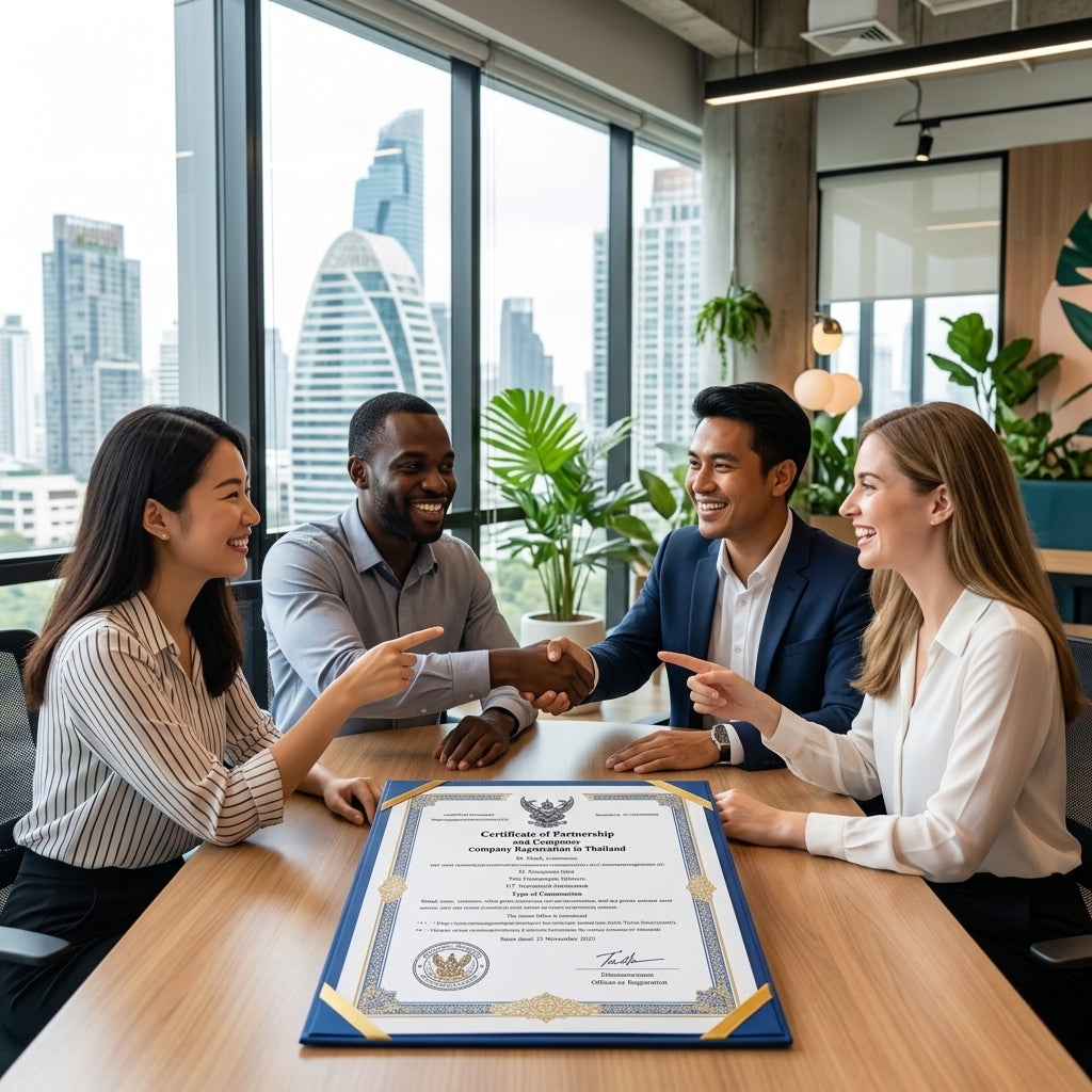Company registration and setup service in Bangkok, Thailand