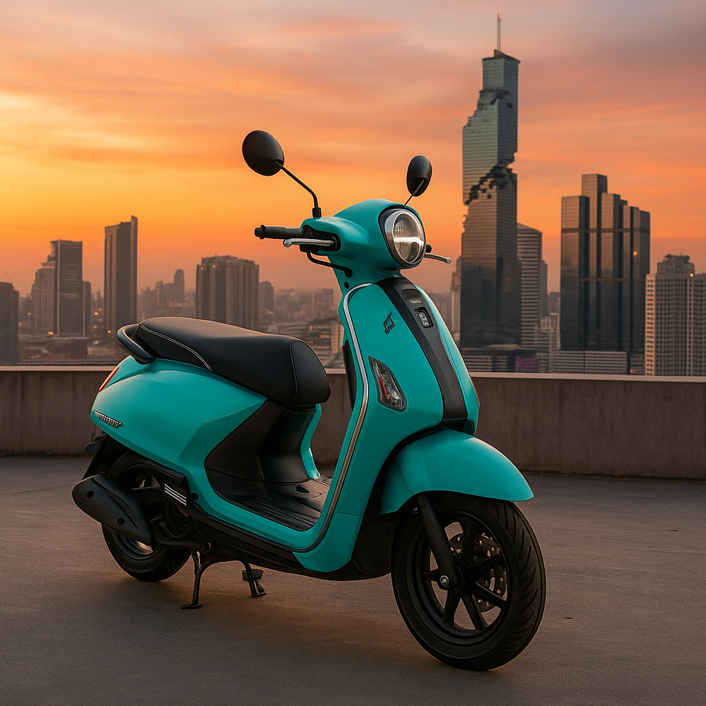 Rent Tuscany 150cc in Bangkok, Thailand. Motorbike