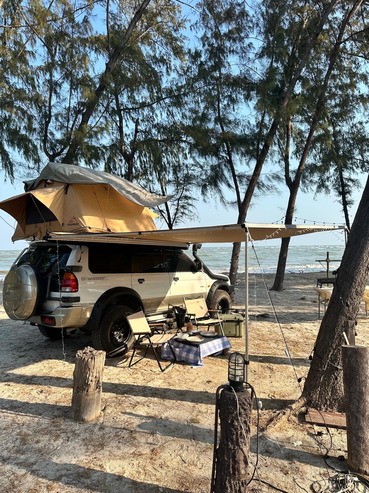 Mitsubishi Strada (G-Wagon style) – Camper / Off-Road Setup