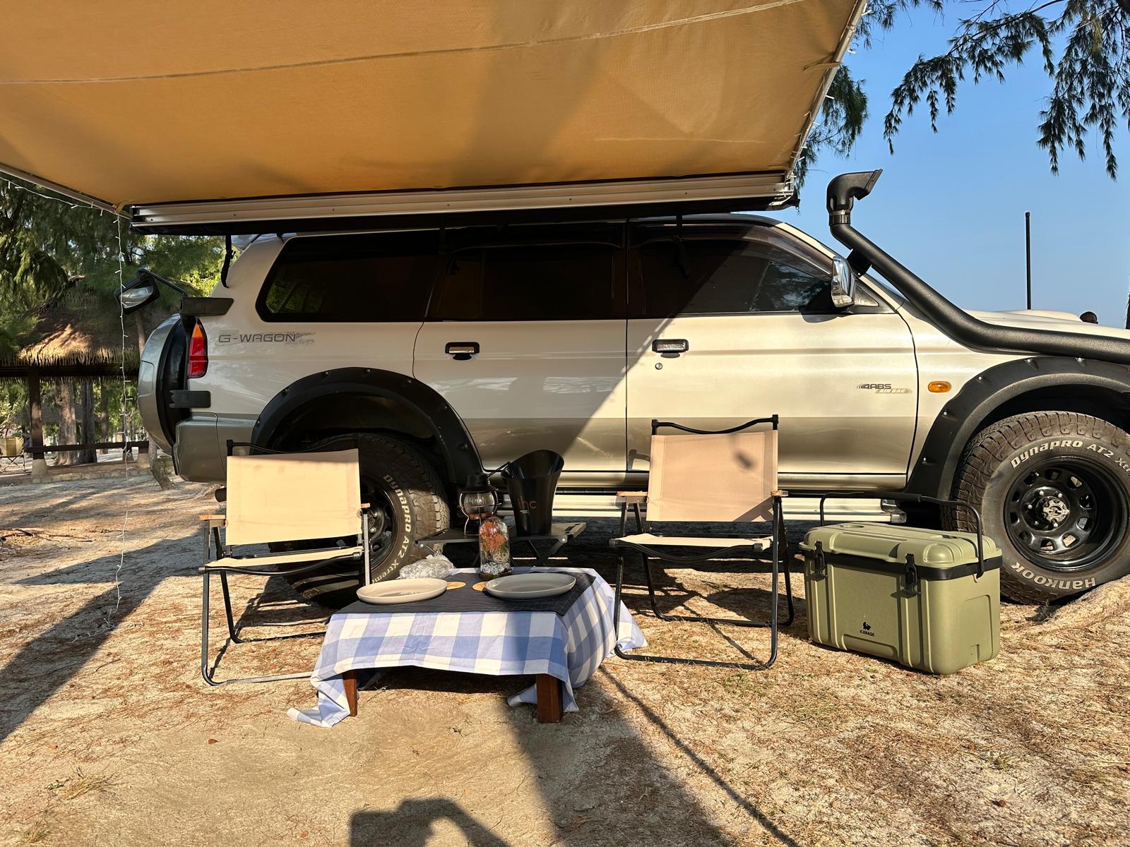 Mitsubishi Strada (G-Wagon style) – Camper / Off-Road Setup