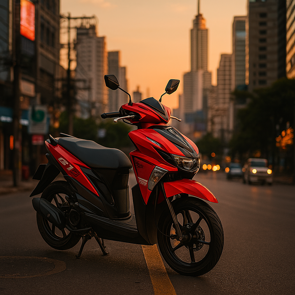 Rent Yamaha GT 125cc in Bangkok, Thailand