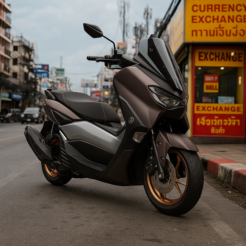 Rent Yamaha Nmax 155 motorbike in Bangkok, Thailand
